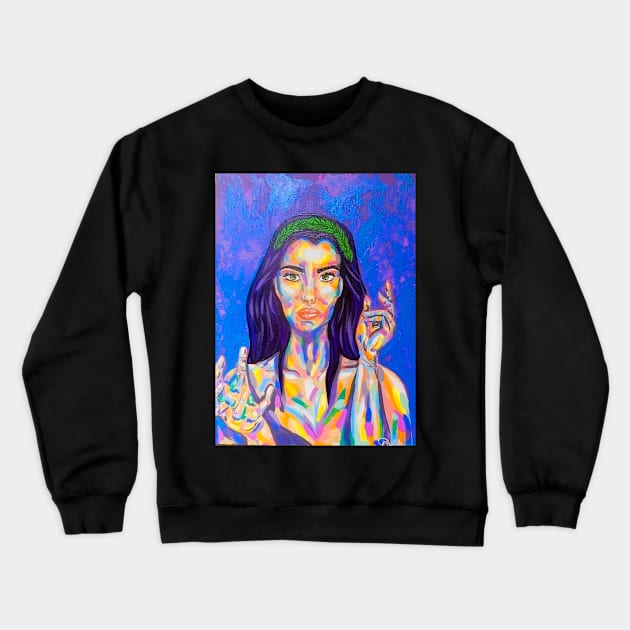 I am Crewneck Sweatshirt by Polette Color